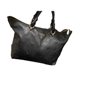 Guess Helaina Soho Satchel - Black